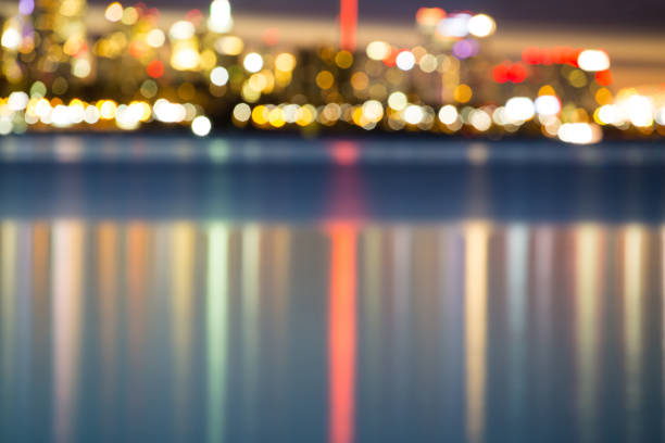 istock blurred lights on the lake 1143525405