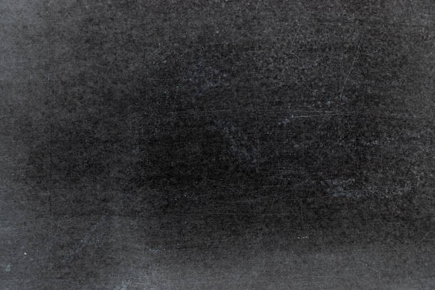 istock Grunge white color chalk texture on black board background 1143525672