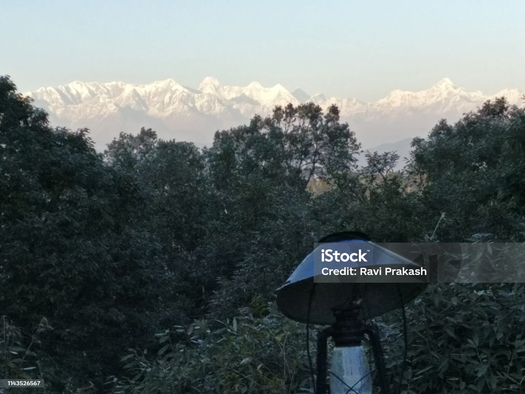 Ranikhet A beautiful view from somewhere in Ranikhet, Uttarakhand Asia Stock Photo