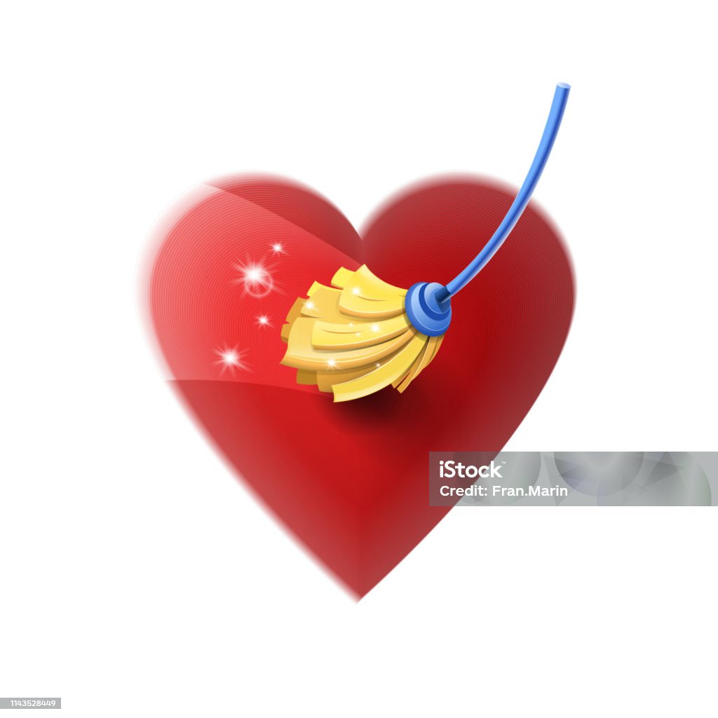 Clean Heart Vector Clean Heart Stock Illustration - Download Image Now - Abstract ...