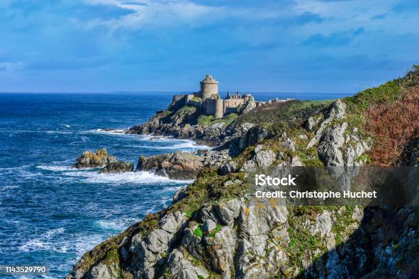 Seaside Landscape In Brittany Stock Photo - Download Image Now - Dinard, France, St-Malo