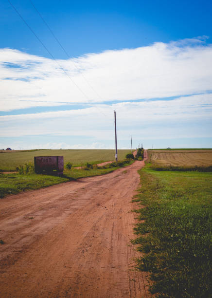 istock red dirt road in Prince Edward Island 1143534102