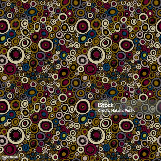 Chaotic Rug Pattern Chaotic Pattern For Prints Wallpapers And Textiles Stock Illustration ...