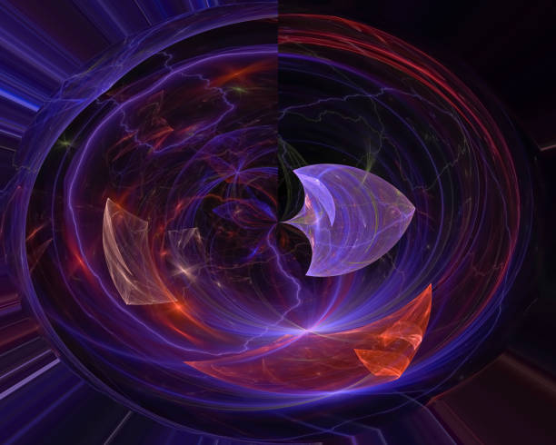 istock abstract digital fractal, fantasy design imagination ornament 1143539798