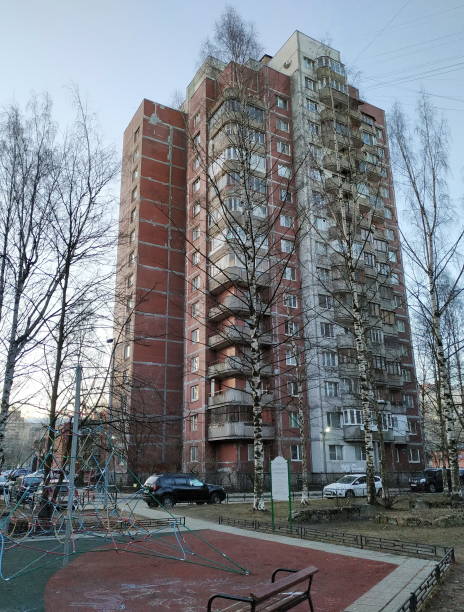 istock City quarter in spring morning 1143540028