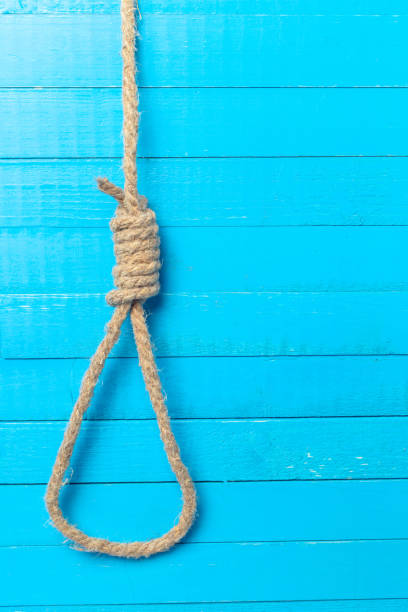 ship rope on wooden background
