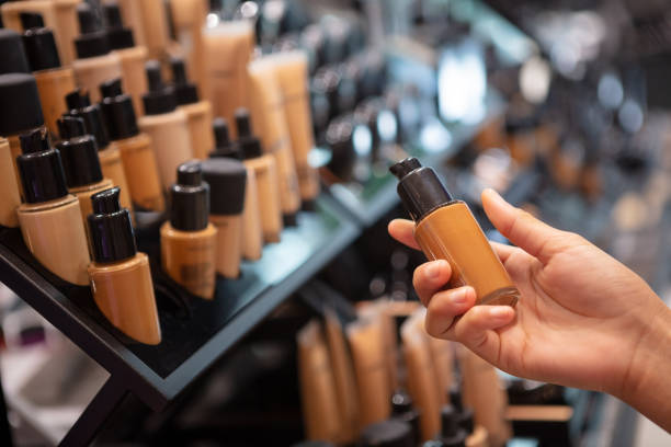 istock Woman choosing foundation 1143543602