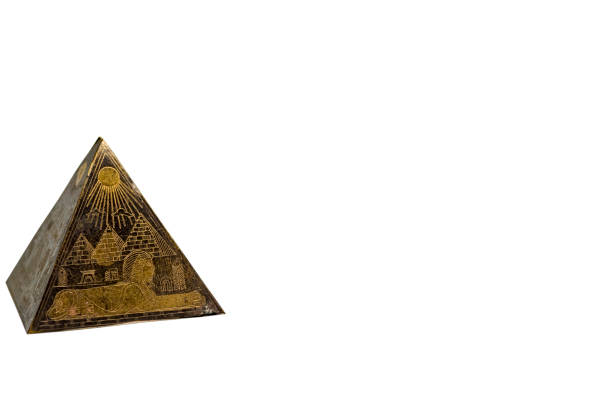 istock Figurine of egyptian pyramid 1143544232