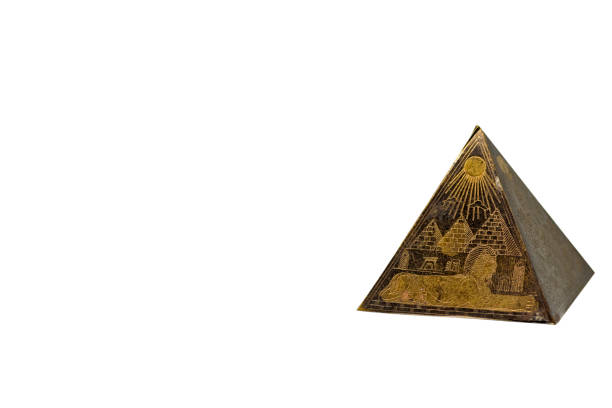 istock Figurine of egyptian pyramid 1143544248