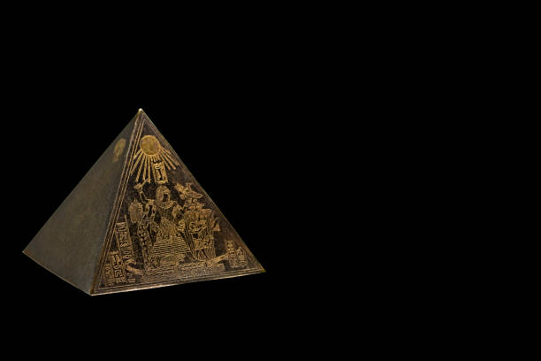 istock Figurine of egyptian pyramid 1143544254