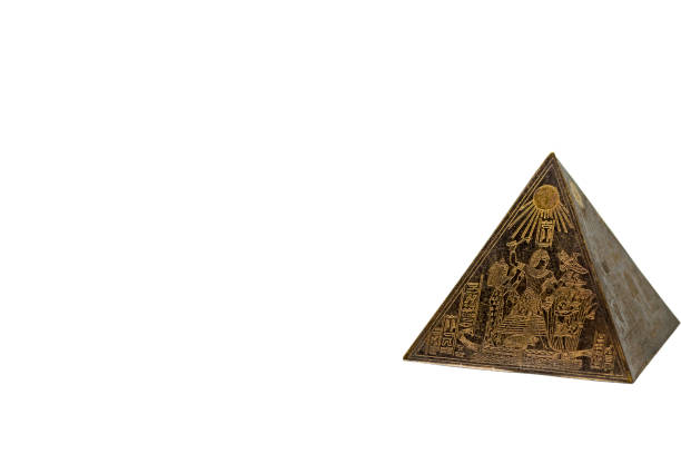 istock Figurine of egyptian pyramid 1143544259