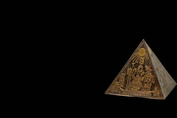 istock Figurine of egyptian pyramid 1143544272