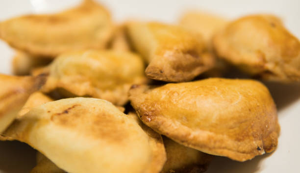istock delicious baked dumplings 1143544353