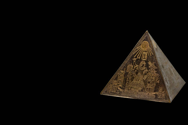 istock Figurine of egyptian pyramid 1143544888