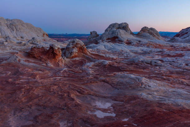 istock Sunset at White Pocket in the Vermillion Cliffs National Monument, Arizona. 1143545286