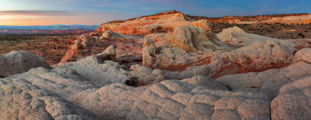 istock Sunset at White Pocket in the Vermillion Cliffs National Monument, Arizona. 1143545448