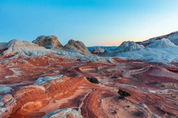 istock Sunset at White Pocket in the Vermillion Cliffs National Monument, Arizona. 1143545654