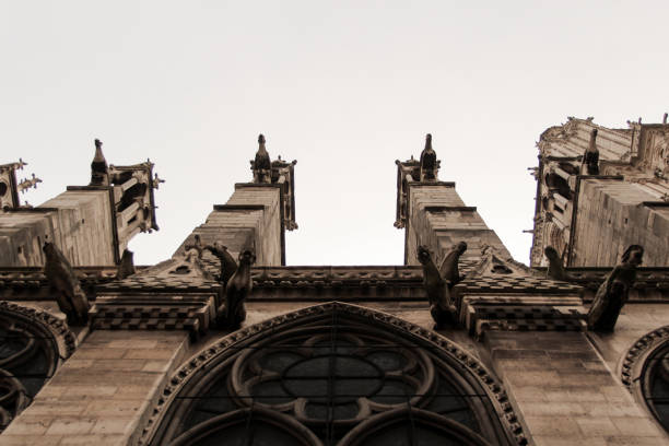 istock Notre Dame Church Facade, Paris. 1143547700