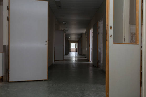 istock pathway to the window with open doors 1143547787