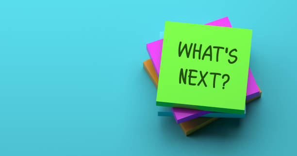 WHAT'S NEXT? WHAT'S NEXT? anticipation stock pictures, royalty-free photos & images
