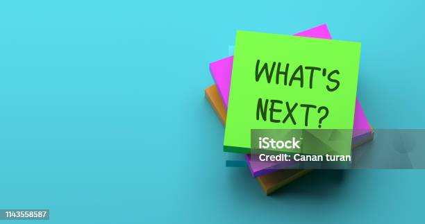 Whats Next Stock Photo - Download Image Now - The Next Step, Anticipation, The Way Forward