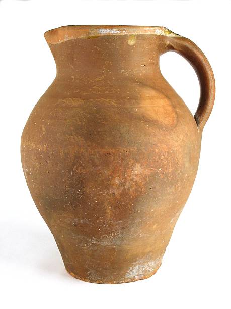 레드 토기 저그 - jug pitcher pottery old 뉴스 사진 이미지