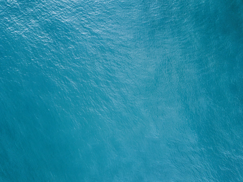 Vista aérea de la superficie del océano photo