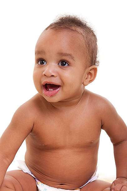 istock cute African American baby 114357873