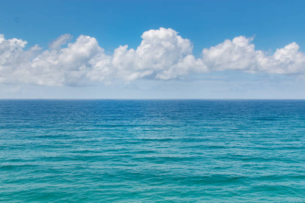 istock tropical summer beach ocean and clouds for texture 1143606040