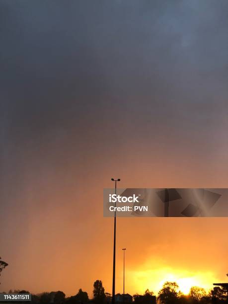 Sunset Stock Photo - Download Image Now - Australia, Cloud - Sky, Cloudscape