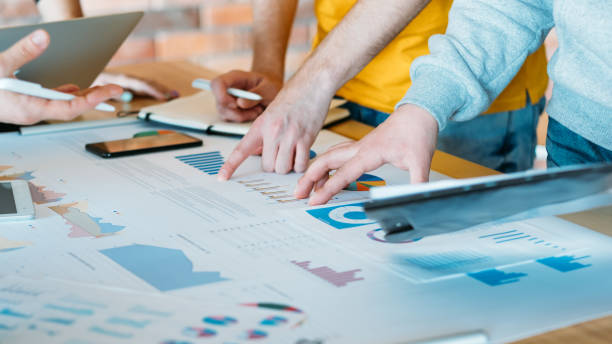 istock working together business team diagrams strategy 1143611842