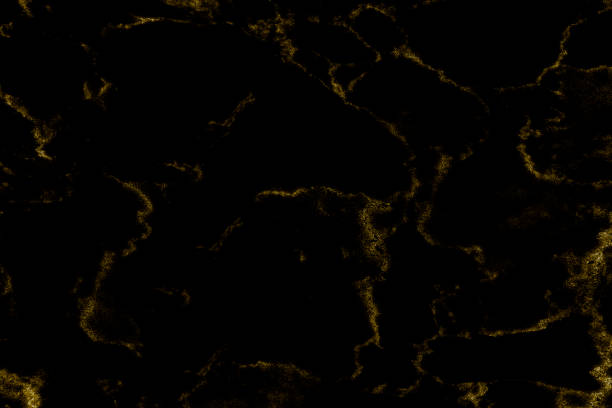 istock Black gold marble surface for do ceramic counter white light texture tile background marble natural for interior decoration and outside. 1143615417
