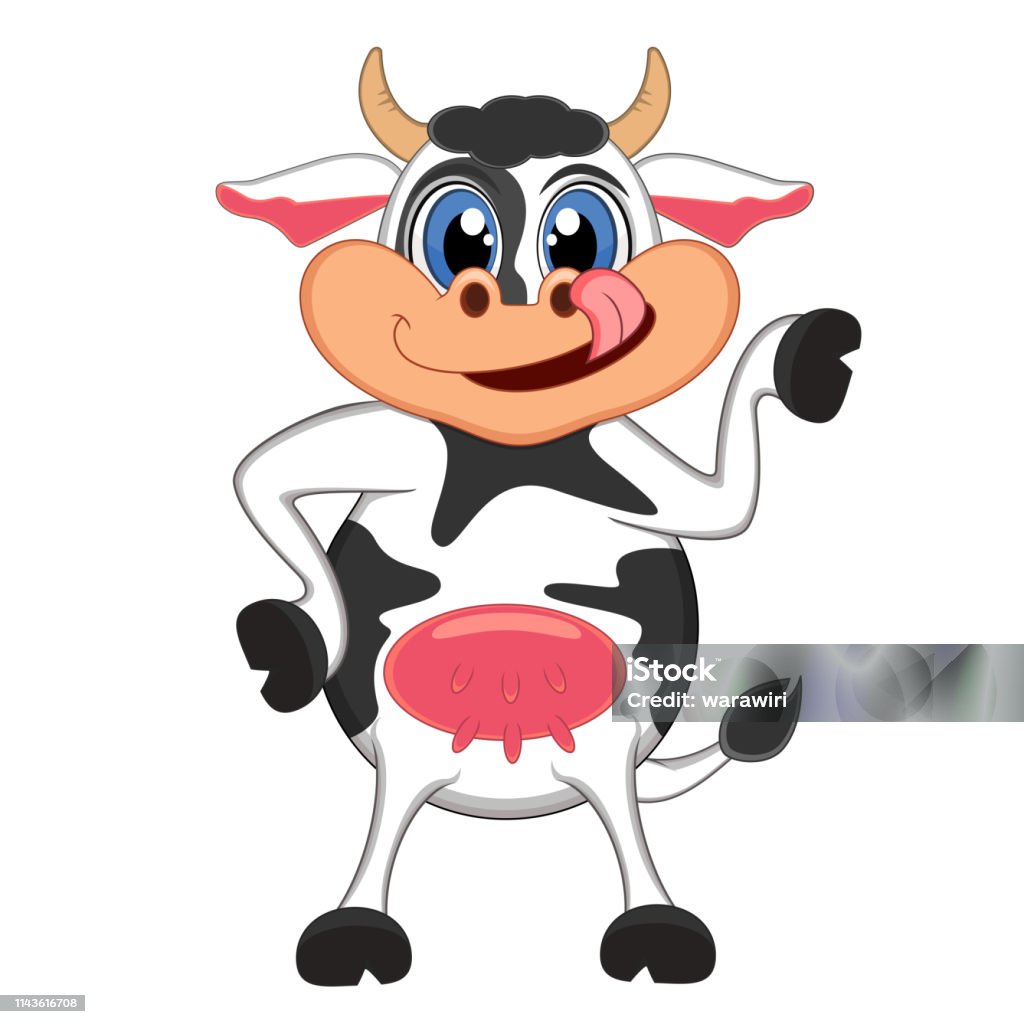 Dancing Cow Dance Cartoon Stock Illustration - Download Image Now - Cow,  Dancing, Animal - iStock
