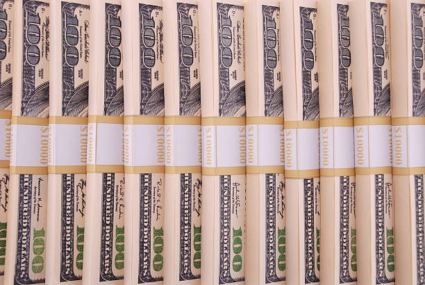 istock Packs of dollars 114362331