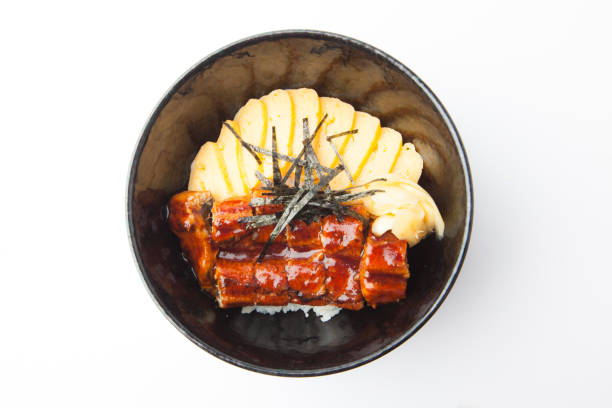 istock Unagi Don, Grilled Eel Rice Bowl, Japanese Food 1143626721