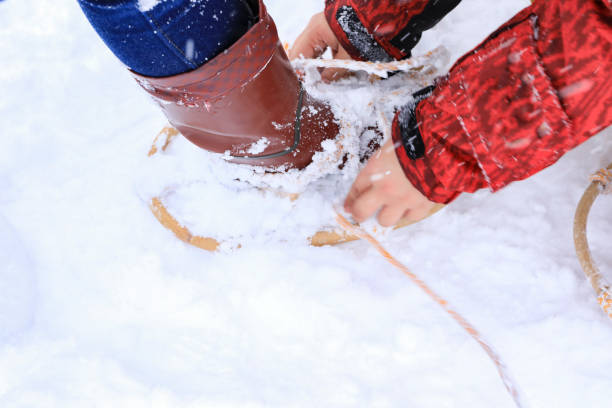 istock Japan's ancient snow walking shoes 1143628017
