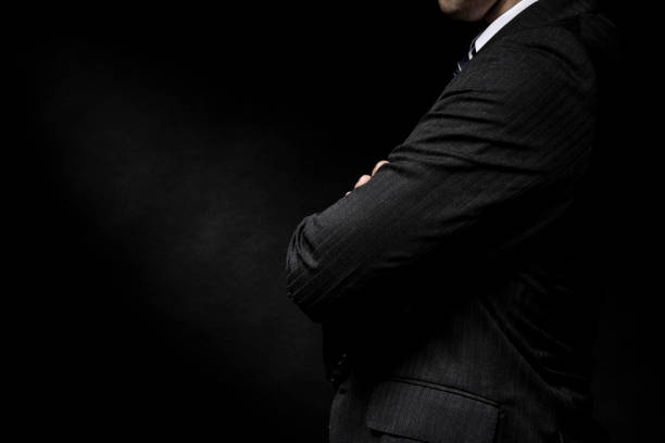 istock Businessman with arms crossed 1143631557