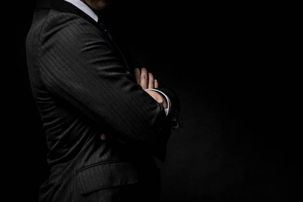 istock Businessman with arms crossed 1143631560
