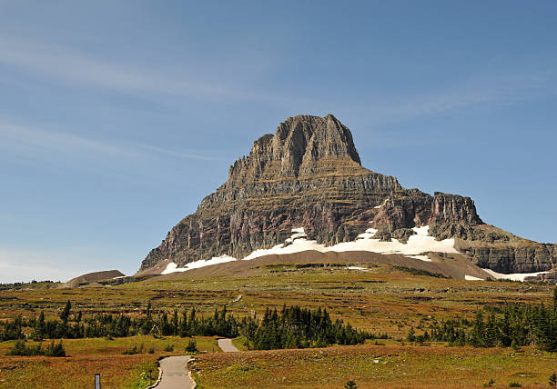 istock Landscape with hiking trail near the Logan Pass 114363872
