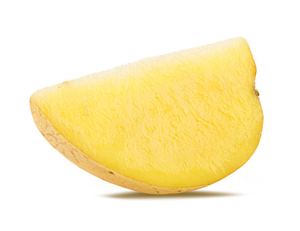 istock Potato isolated on white background with clipping path 1143648357