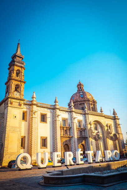 A Church, Queretaro, Mexico stock photo