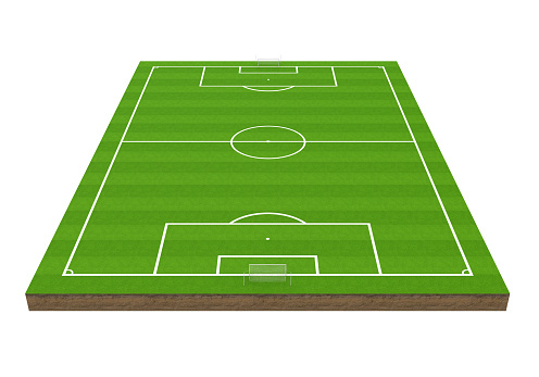 Soccer Field; Soccer; socker; Stadium; Football Field; Playing Field; Goal; Vector; Striped; Backgrounds; Grass; Gate; Directly Above; Sport; Play; Illustration; Front View; Spotted; Green Color; Midsection; Leisure Activity; football field