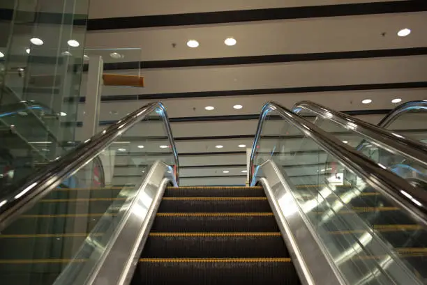 Photo of Escalator at Singapore airport