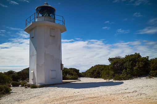 Rocky Cape lighthouse is located in the highest point of the national park