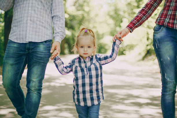 istock Family in a forest 1143655033