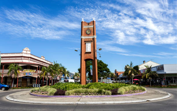 Jubilee Town Clock Tower stock photo