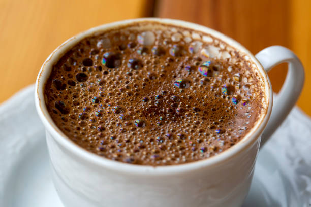 istock Traditional delicious hot drink; Turkish hot coffee 1143666557