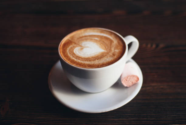 istock Cup of cappuccino. 1143669856