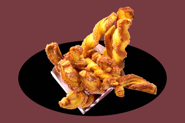 istock Puff Pastry Sticks with clipping path images 1143678107