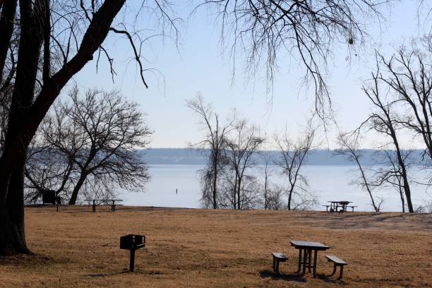 istock Picnic Area near the Lake 1143693104